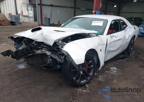 2021 Dodge Challenger R/T Scat Pack из США, поврежденный, VIN 2C3CDZFJ8MH587138